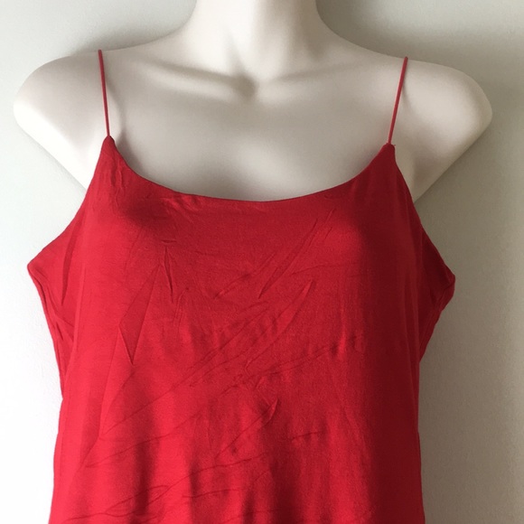 SOLD - Wilfred free sleeveless red midi dress - Picture 2 of 8
